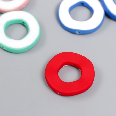 Acrylic Busins ​​"Donuts" MIX 0.4x2.4x2.4 cm-2