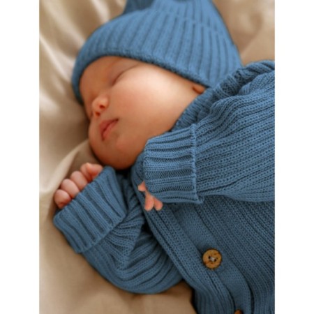 Knitted Knitty Children's Pure Love Tot, height 62 cm, blue color-12