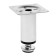 Round OKR001CR tundra, d = 30 mm, h = 80 mm, chromium color