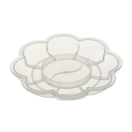 Palette "Flower", 9 cells, chamomile, Crystal, transparent, mini