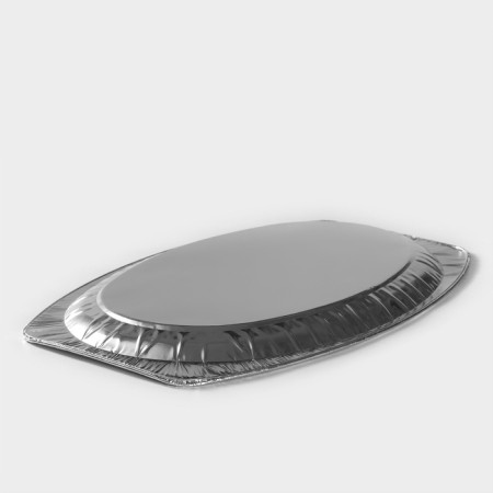 Serving trading for baking shares, aluminum, 55 × 36 × 3 cm, 10 pcs/un-4