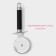 A knife for pizza and dough "Neo", 20 cm, Soft-Touch pen, black color