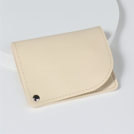 Manicure set, 4 items, in a sliding case, beige color-7