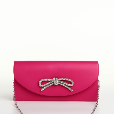 Female bag on magnet, color fuchsia