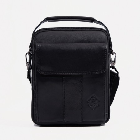 Male bag, Fidelio Largo, black color