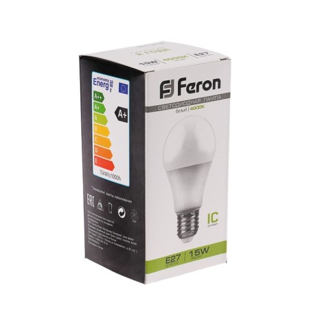 LED LED Feron, Shar, E27, 15 W, 230 V, 4000 K-1
