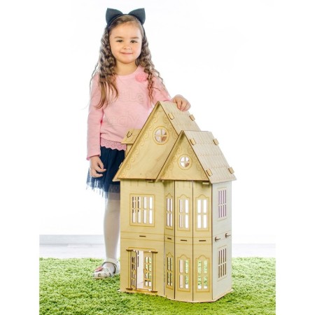Puppet house "Light" plywood: 3 mm-5