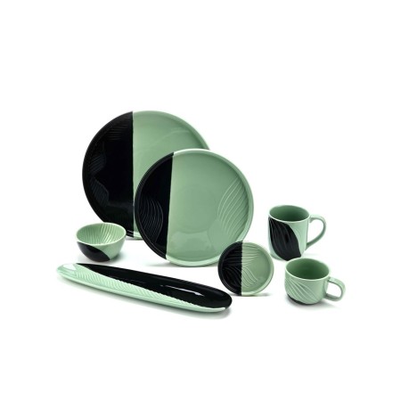 Ceramic Dolce Ceramo plate. Alps, 27 x 27 cm-3