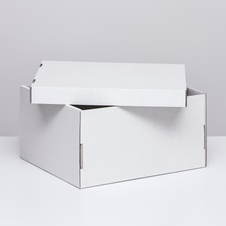 Folding box, white, 31.2 x 25.6 x 16.1 cm-1