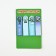 Stickers for notes, with a sticky edge, 20 sheets, 4 pcs. "Young hero"