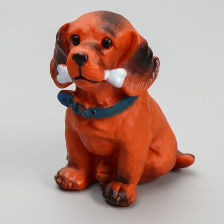 Big Toy Bolshaya "Dog with Bone" for dogs, 15 cm-1