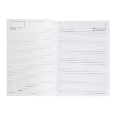 Diaumer of a non -span A5, 128 sheets "skyscrapers", solid cover, glossy lamination-9