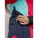 Ski jacket female, size 44, pink color