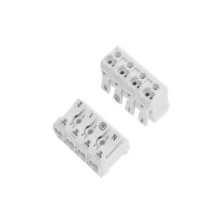 Terminal connective KSP 4-pole (50 pcs./United) rexant