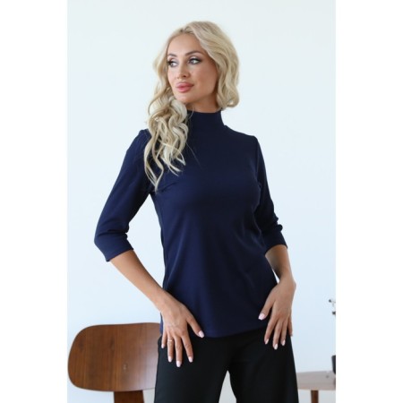 Women's turtleneck, size 42, blue color-11