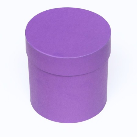 Set of round boxes 5 in 1 "lavender" 20 x 20 - 15 x 15 x 15 cm-3