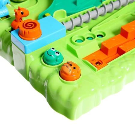 Board Game-labyrinth "Jungle", 1 player, 6+-7