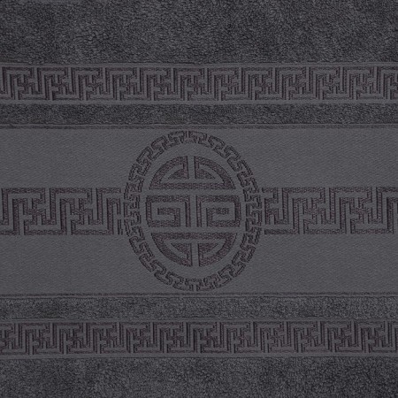 Tmachry Spartak towel, size 70x140 +/- 2cm, gray, cotton 100%OPOK, 430g/m2-2
