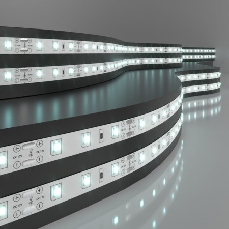 Set of LED tape IP20, 12V 4.8W 60led/m, 2835, glow cold white