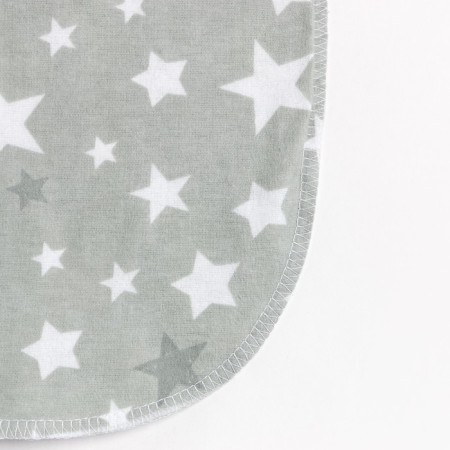 Strumber diaper diamond, gray, flannel 170 g/m, cotton 100%, height 62-4