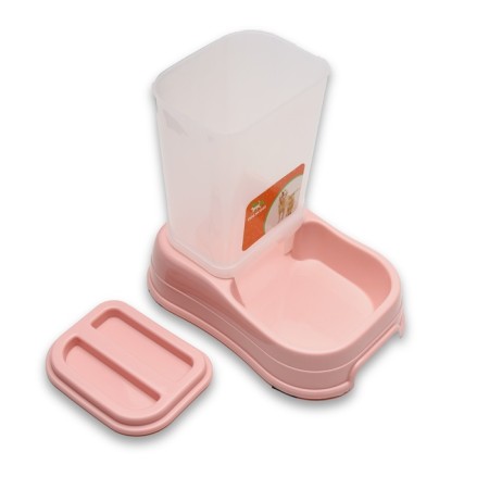 Auto feeder 1.5 l, 23.5 x 16 x 24 cm, pink-8