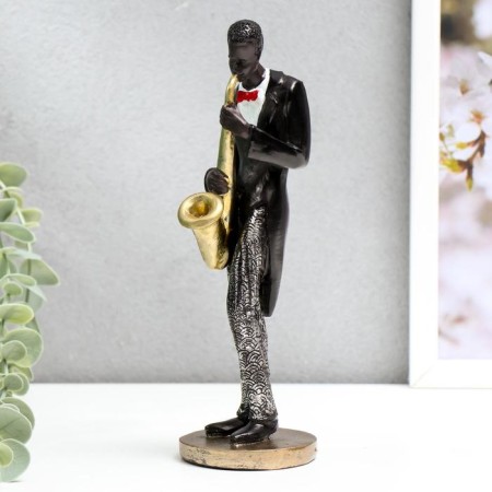 Polystone souvenir "Jazz musician" MIX 21x6.5x6.5 cm-7