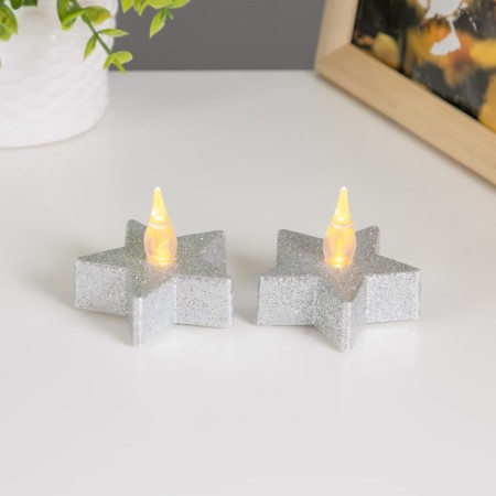 Spinker "Switch" LED 1W from 3xlr44 batteries 5x5x2cm, (set2 pcs). Risalux-4