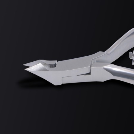 Manicure nippers for the cutter "Premium", double spring, 11.5 cm, blade length - 8 mm, silver color-7