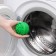 Tourmaline ball for washing linen, 7.5 × 7.5 cm, green color