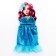 Carnival costume "Beautiful Mermaid": skirt, top, hairpin, height 98-122 cm, blue