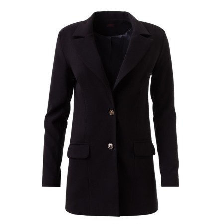 Women's jacket Minaku Black color, rr 48-3