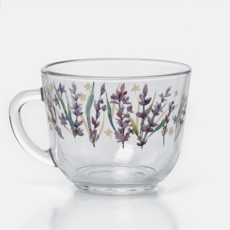 Glass lavender glass, 200 ml