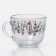Glass lavender glass, 200 ml