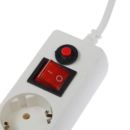 Network filter "Garrison", 6 outlets, 3 m, 10 A, 2200 watts, with salary, white-1