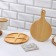 Set of Dolyan dishes, Menzhitsa D = 20 cm, cutting board 25 × 17 × 1.2, stand under the mug as a gift