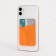 Cartholder on the phone, Orange color