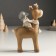 Souvenir Polystone "Baby in a hat-earmeling hat on the elk" Bezh 6x11x14 cm