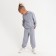 Kids (hoodies, trousers) minku color light gray melange, height 122