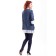 Female trousers, size 42, blue color