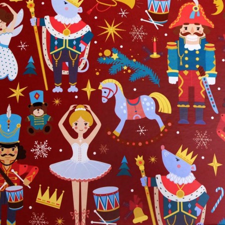 A set of gift boxes 5 in 1 "Nutcracker", 32.5 x 20 x 12.5 - 22 x 14 x 8.5 cm, New Year-5