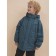 Vetrovka for boys, height 140 cm, sea wave color