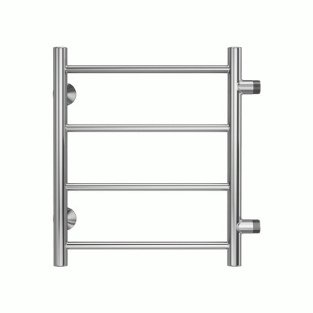 Terminus heated towel rail "Aurora" P4, 400x500 mm, side connection, chrome