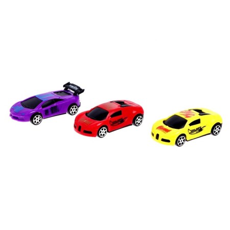 Game set with a projector and figures "Funny cars"-1