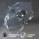 Umbrella children's "Raccoon" semi -automatic transparent, d = 90cm