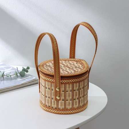 Basket for storage of the shares Nature, 14 × 14 × 13, bamboo