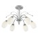 Ceiling lamp 6x60W E27, size 63.5x63.5x40 cm