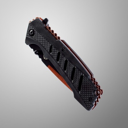 Folding "chameleon" steel -420, handle - plastic, orange, 21 cm-7