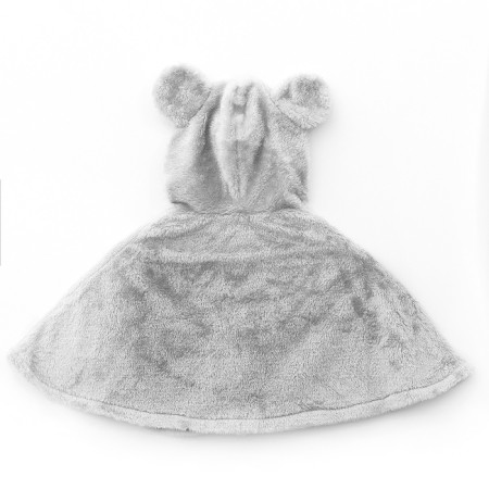 Carnival cape "Mouse", height 104-128 cm, gray-5
