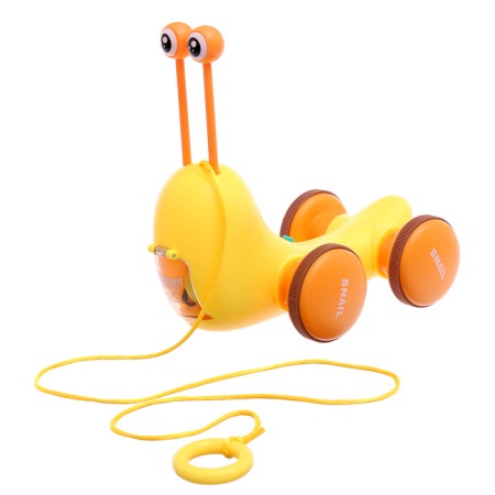 Developing toy "Snail", on a rope-2