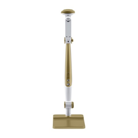 NLED-497-12W-G desktop lamp on the clamp and with the base of gold-3